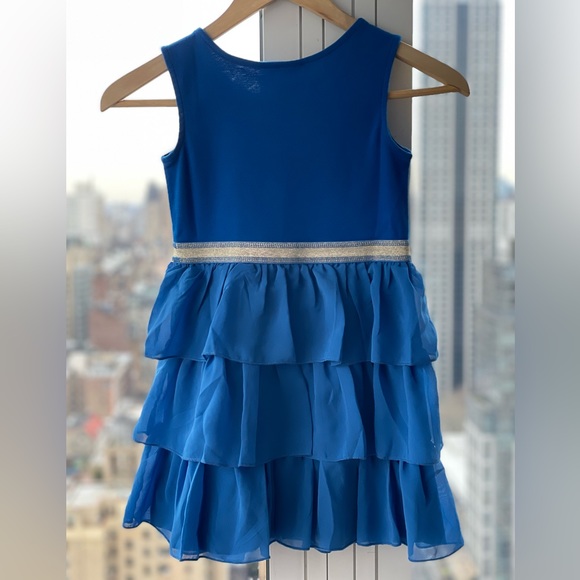 New Hanna Andersson Ruffled Dress, Size 120 - Picture 3 of 4